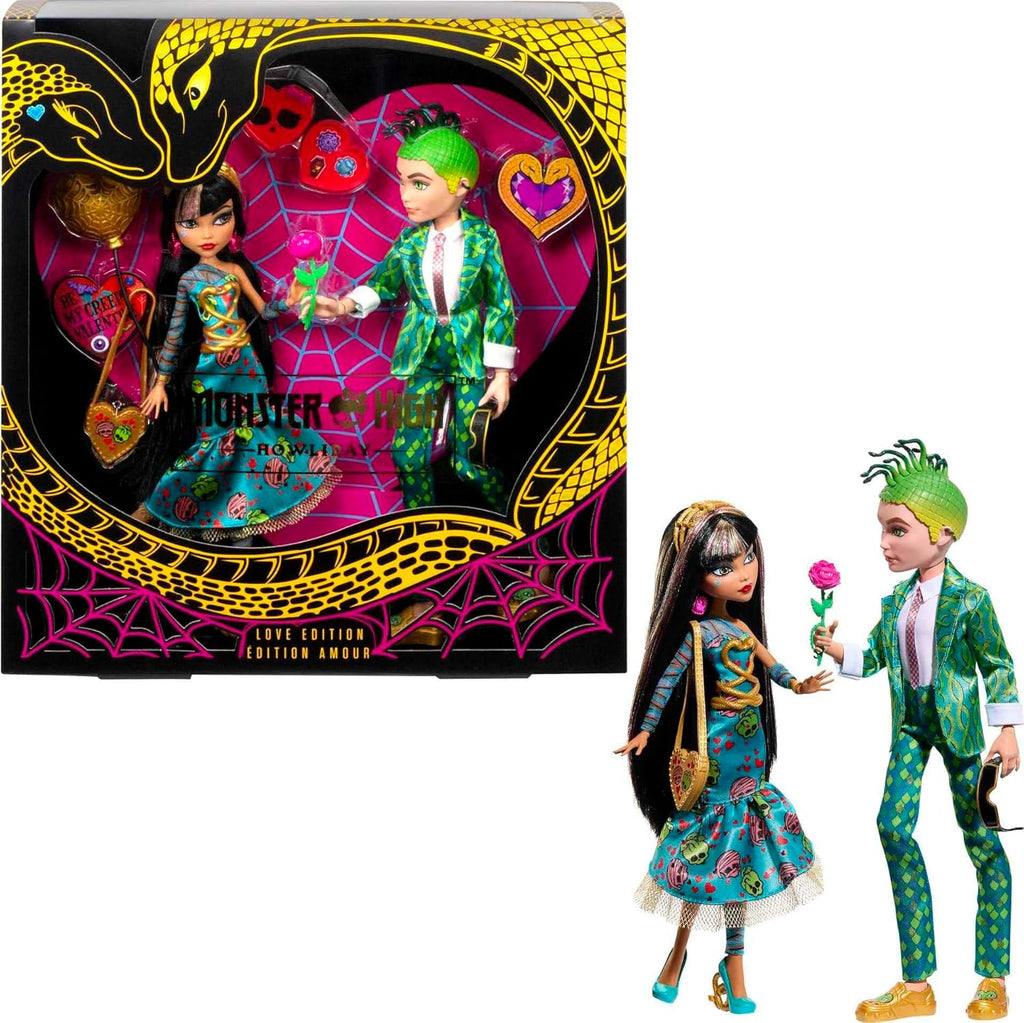 Muñecas Monster High Howliday Edición, Cleo De Nile y Deuce Gorgon