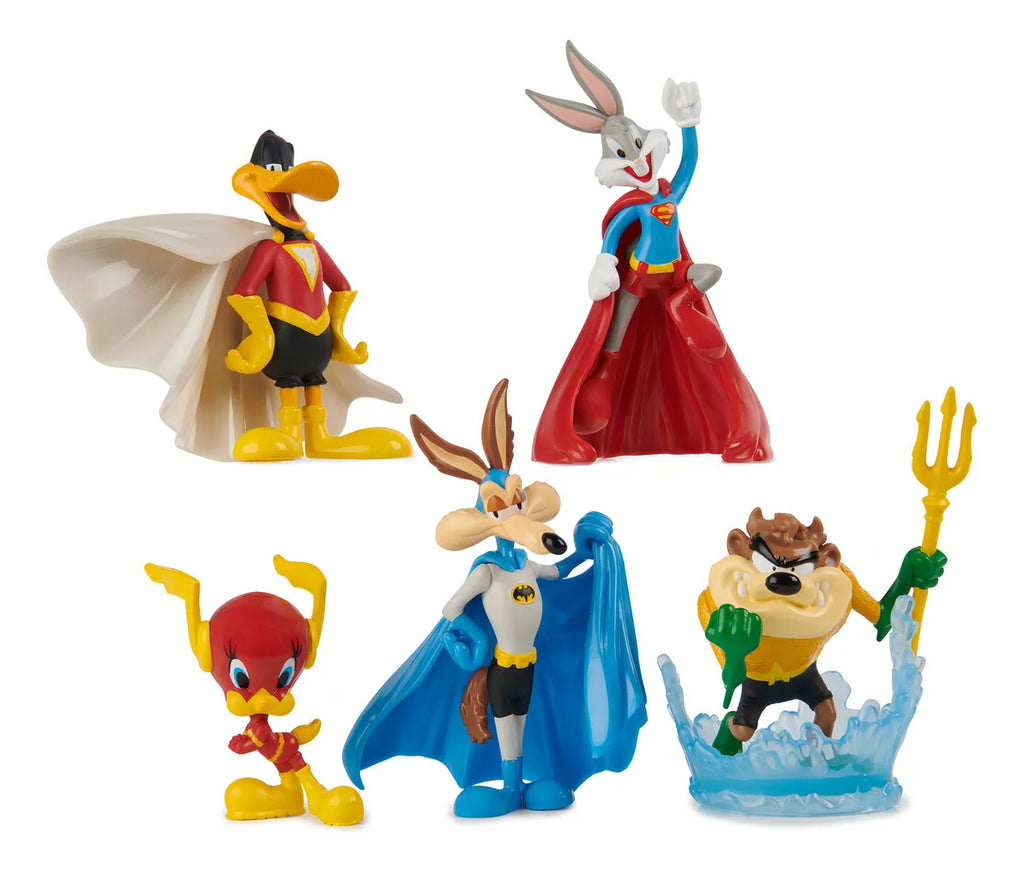 Pack Looney Tunes x DC Comics: Mash-up de Figuras (Edición 5 Personajes)
