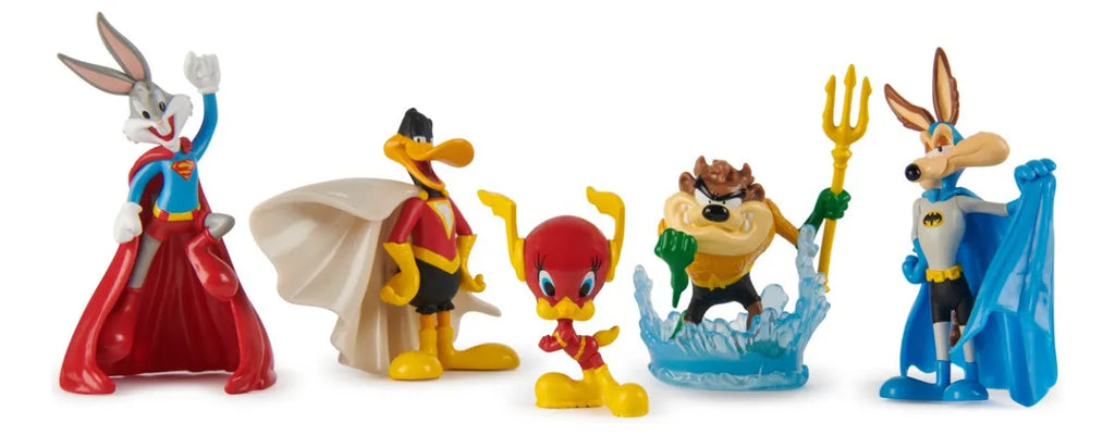 Pack Looney Tunes x DC Comics: Mash-up de Figuras (Edición 5 Personajes)